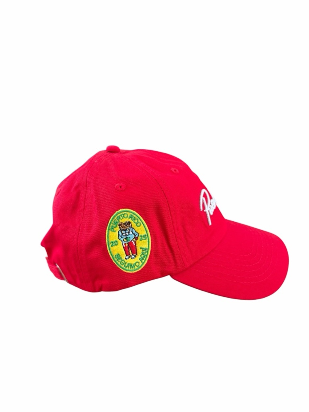 Red Hat with Puerto Rico Flag Patch - Picture 2 of 7